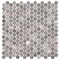 Andova Tiles SAMPLE Orb 075 x 075 Metal Penny Round Mosaic Tile SAM-ANDORB255 - alternate 2